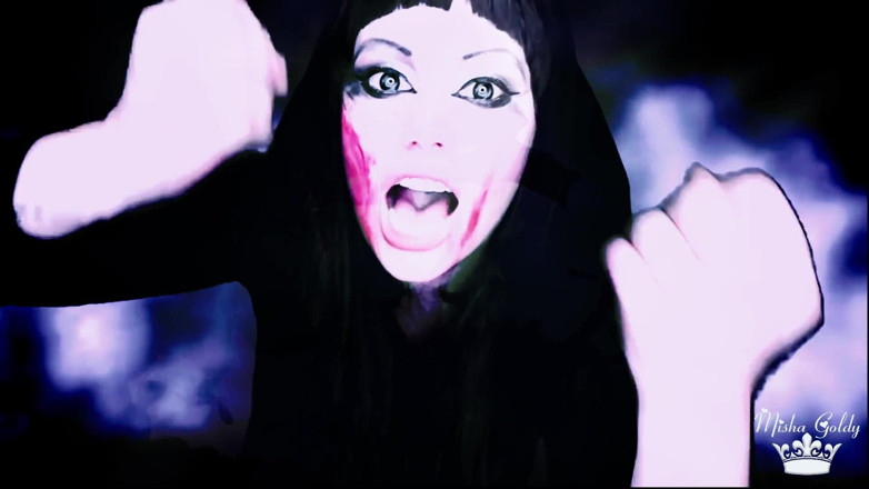 Goddess Misha Goldy: Blestem de impotență de la vrăjitoare! Executrix - fantezie!