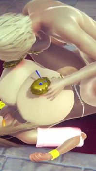 Nữ hoàng máy bay bà già với bộ ngực to làm tình trong nhà thờ | Phim nhái Hentai Tamanna Crusch