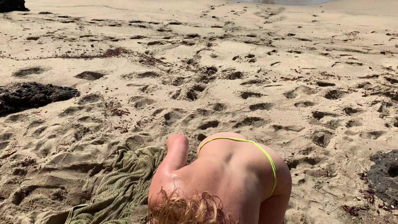 Erin Electra: Stepmom on Vacation Seduces Stepson on the Beach (pov)