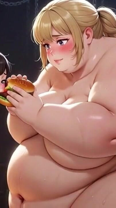 YOUR BEST FANTASY: SSBBW feederism: Humilhante e engordando seu escravo magro