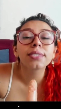 Gadis Rambut Berwarna-warni Membuat Tekak Dalam Besar P1