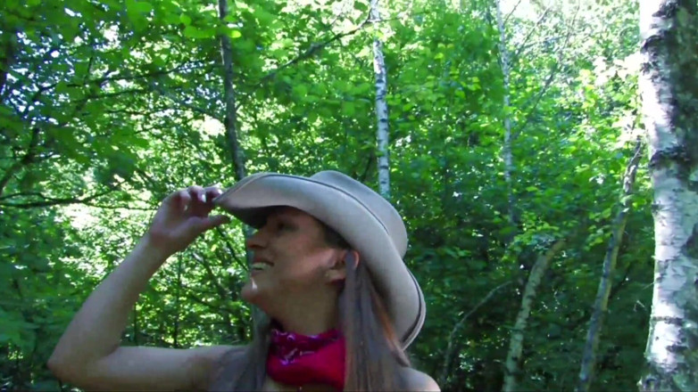 Out Sexxx: A cowgirl is hard fucked and fisted by two cowboys