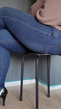 내 허벅지 섹시한 청바지 4