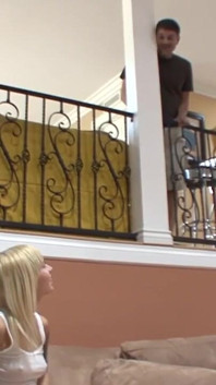 Pierced blonde wants to get creampied