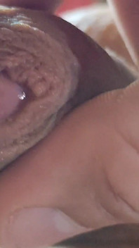 Close-up of Glans Ejaculating Intensely Before Cumming.