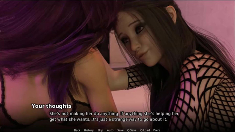 Visual Novels: WVM Stars University, partea 91 - fetele vor sex în timp ce se...