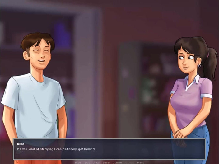 Cartoon Play: Summertime saga 第200部分 - 做爱并做作业