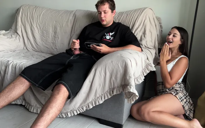 Sugary Kitty: Stepsister Prank Failed, She Wanted Scare Stepbrother but He Start...