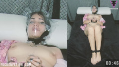 Fucked fetish: 2 layar model baru seksi bernapas telanjang