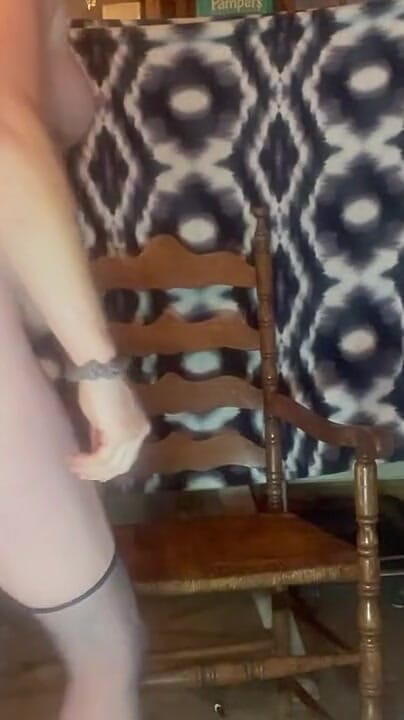 WhisperBay: Risky Pregnant Furniture Slut