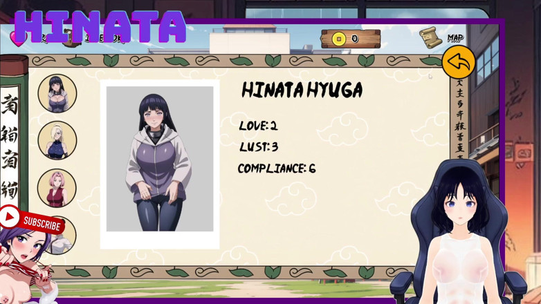 Hinata Queen: 시노비의 비밀. 야마나카 이노를 만났습니다. 10부