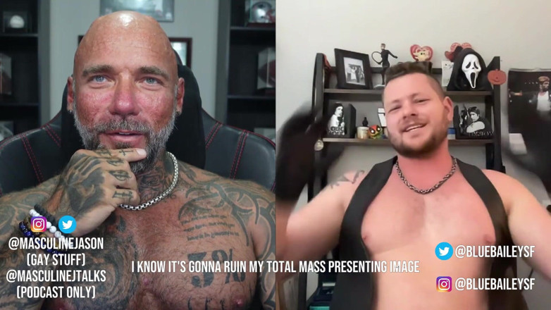 Raw and Uncensored with Masculine Jason: Porn Star confessions - Blue Bailey (एपिसोड 98)