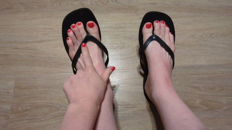 Sin Spice by Sophia Sinclair and Jasper Spice: You Love My Feet in Flip Flops