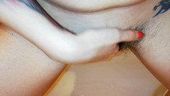 Cuteblonde666: Mytí mé extrémně chlupaté kundy