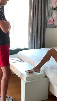 Spied on and Filmed by Her Stepson's Friend
