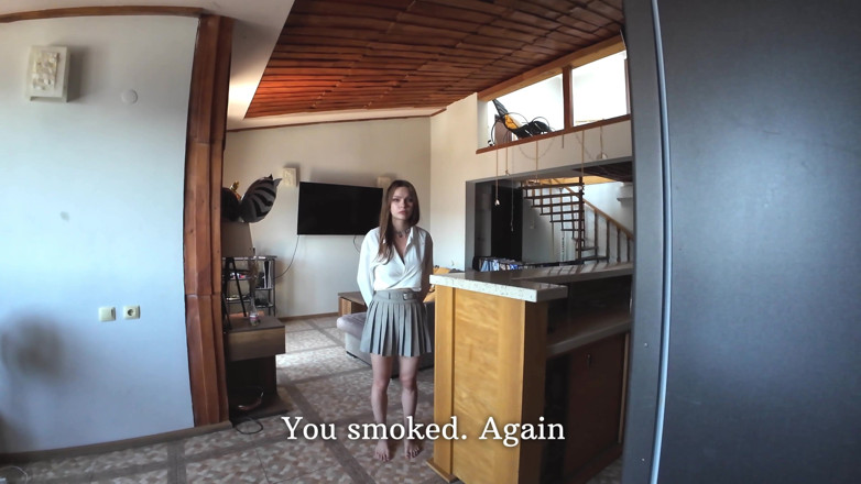 Alexa Poshspicy: POV: Die Stiefschwester bat mich nicht, nach innen zu dürfen,...