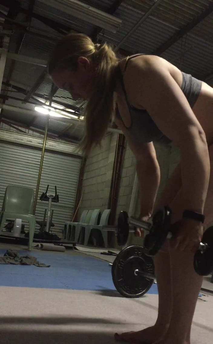 Michellexm: Workout babe i jej twardy tyłek mięśni - część 15