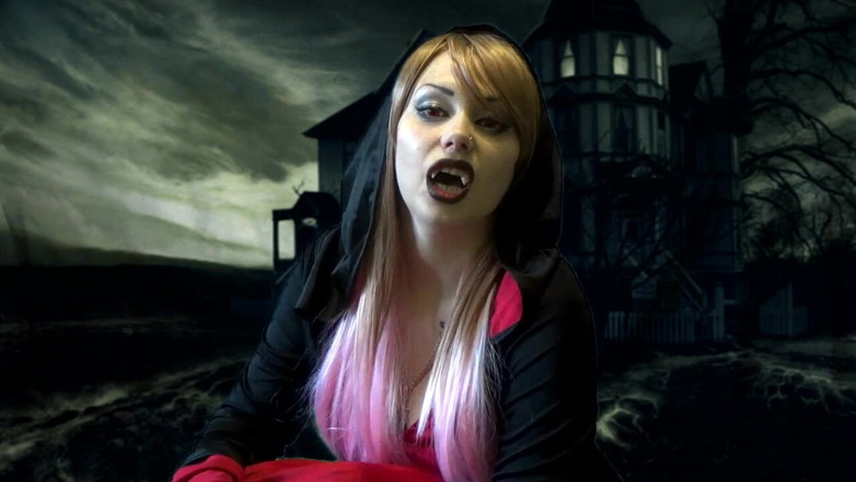 Goddess Misha Goldy: Sunt stăpâna ta Malefică Vampire și decid ce vei face