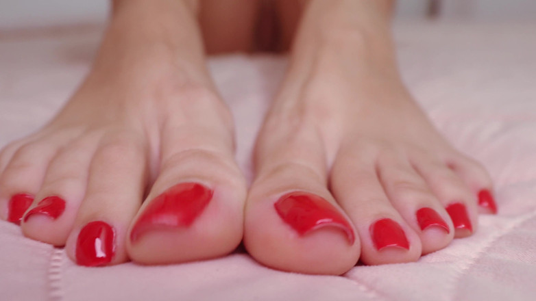 ASHLEYHAROLDSW: Foot Fetish Cum Inside Mouth