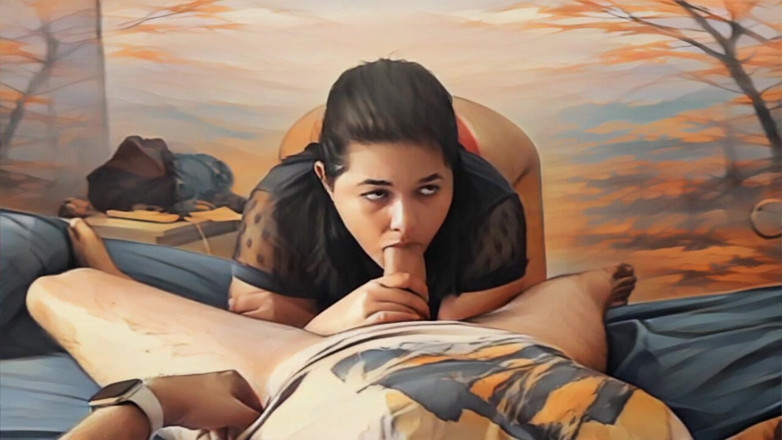 Sashasweet: Unfaithfull Wife Sucking Friend Cock