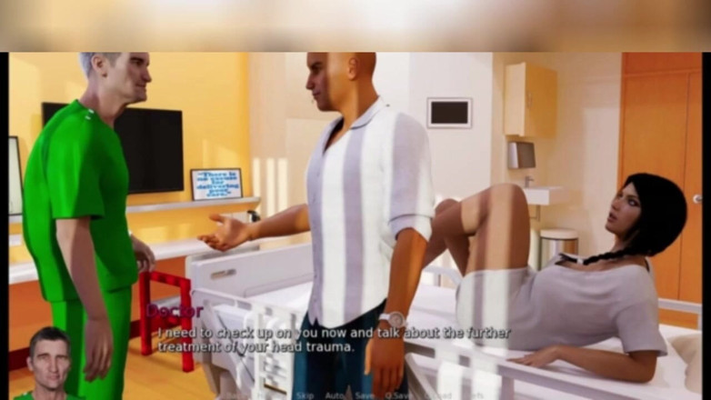 3DXXXTEEN2 Cartoon: Anna ha un incidente che le ha cambiato la vita....