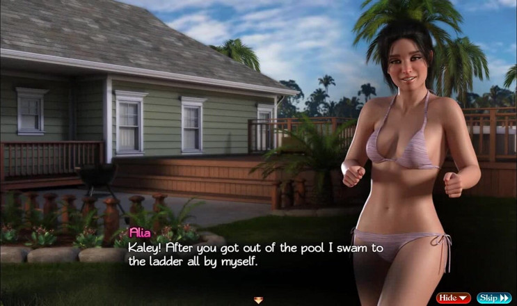 Dirty GamesXxX: Treasure of Nadia: Chlap s obrovským ptákem šuká děvku MILF ep.40