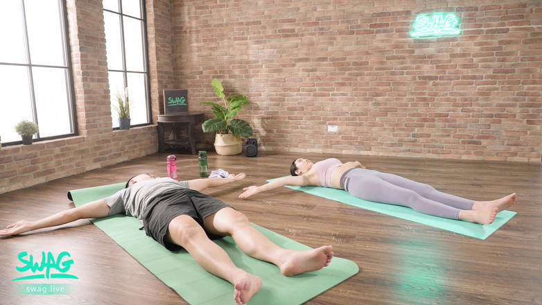 SWAG.live: Yoga Hot MILF Milk Leaking And Get A Hard Fuck