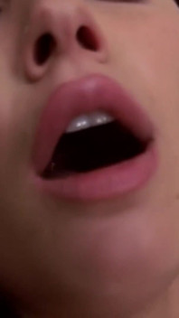 Close up on her pussy getting penetrated