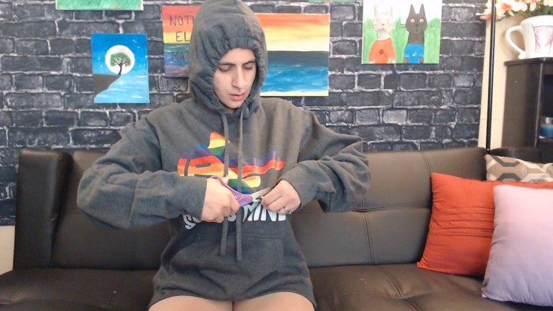 Abby Anna: Ripping up our other gay pride hoodie
