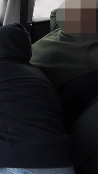 Teen Teacher Sucks My Dick in Car in Outdoor Parking in for Everyone - It's Very Risky with People Near- Misscreamy