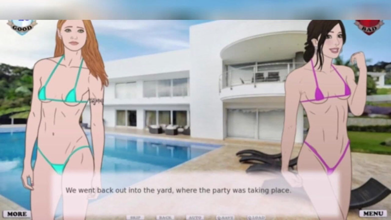 3DXXXTEEN2 Cartoon: La festa in piscina con bbc di tyrone. Sesso cartone...