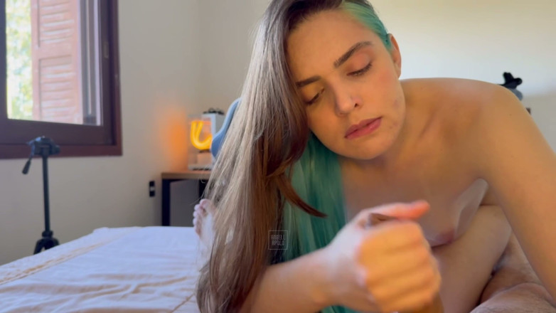 ApoloAngell: Big Ass Blonde Gives the Best Sloppy Blowjob