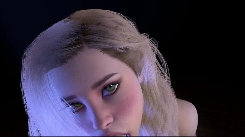 The Scenes: Büyük memeli sarışın gırtlağına kadar alıyor