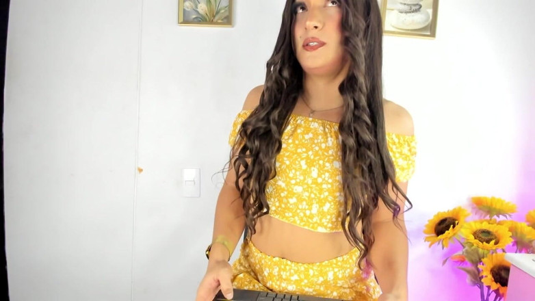 Aline Costa: Aline Fica Flertando E Fica Na Frente Da Câmera