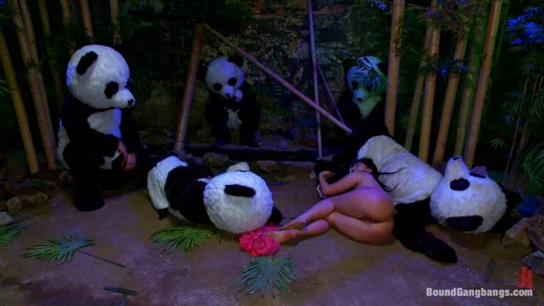 Bound Gang Bangs by Kink: Pandamonio!! Panda Lullaby!! Panda porno!!!!