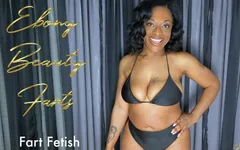 Ebony beauty farts