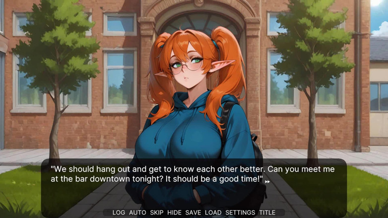 Futavision: Seraphina's Life: Futa Surrounded with College Chicks Got Hard Time...