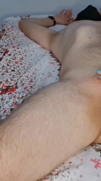 Femdom Mistress Badkittyb Woskowanie penisa i piłek niewolnika podczas szarpania go, depilacji, ręczna robota