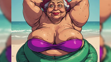 AI Porn: SSBBW Cartoon Indians