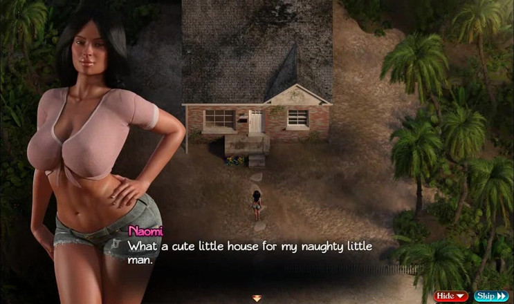 Dirty GamesXxX: Comoara lui Nadia: matură sexy cu țâțe uriașe suge o pulă...
