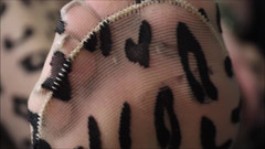 Haydee Rodriguez: Leopard Pantyhose Tryon