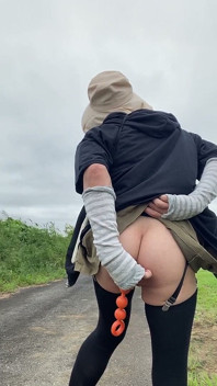 No. 318 Masturbating on a Country Road