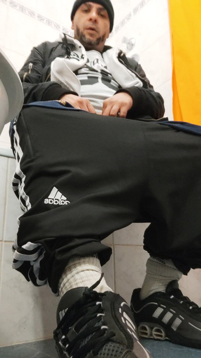 SmokedAlloy2: After the Cinema in Wc. Dirtyjunkbro and Socks