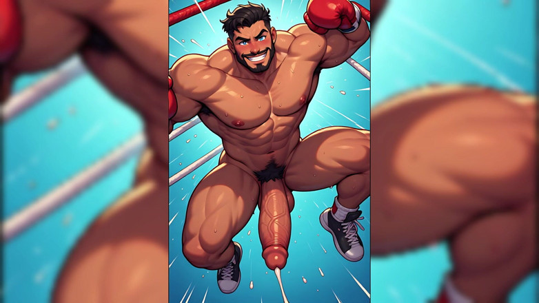 Erotic Man: Hommes nus, art de la boxe
