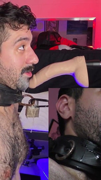 October 2026 Live -- Spit-soaked Ricky Cage Deepthroats Dick for an Hour!