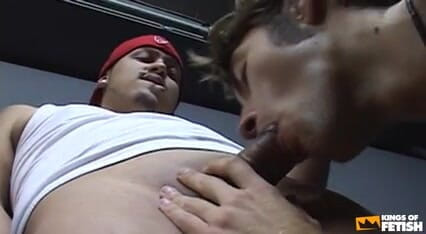Gay Diaries: Guy swallows cum from a group of dudes after sucking...