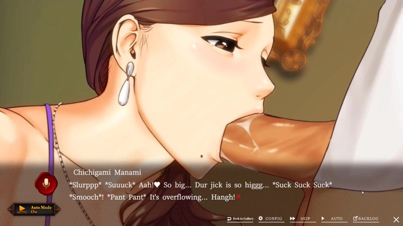 NSFWOtaku: Hentai Game - Professional Deepthroat Performance - Gigantyczna milf dewocjonalna usługa ustna -...