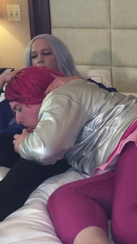 Gorgeous Femboy Goddess Gets Blowjob From Trans Kelsey Masters - Compilation 1