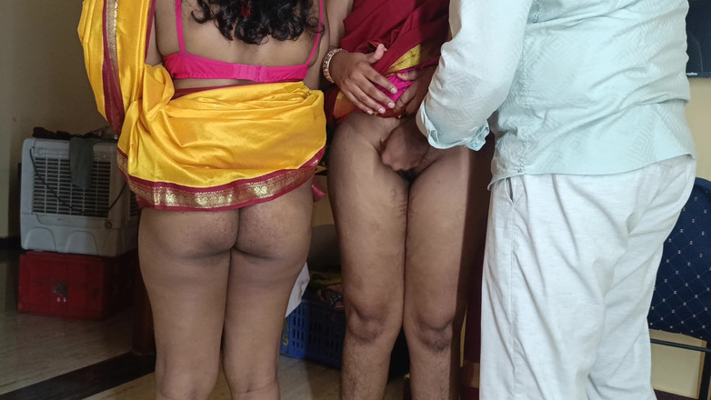 Inba: Домохозяйка в тройничке в домашнем видео