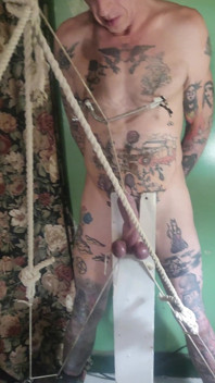 Goode Girl Unholy Crucifix Ballbusting Pt2